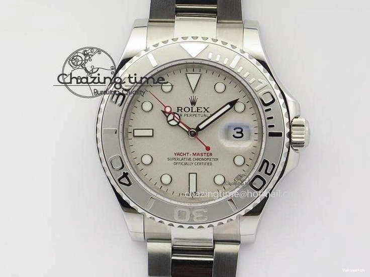 SS Silver Noob A2824 Dial On Bracelet Edition Best 116622 Yacht-Master 0413